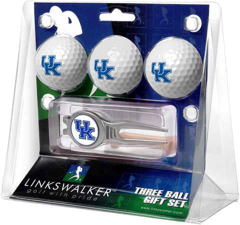 Kentucky Wildcats Kool Tool 3 Ball Gift Pack