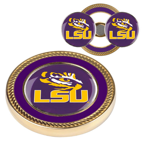LSU Tigers Challenge Coin / 2 Ball Markers