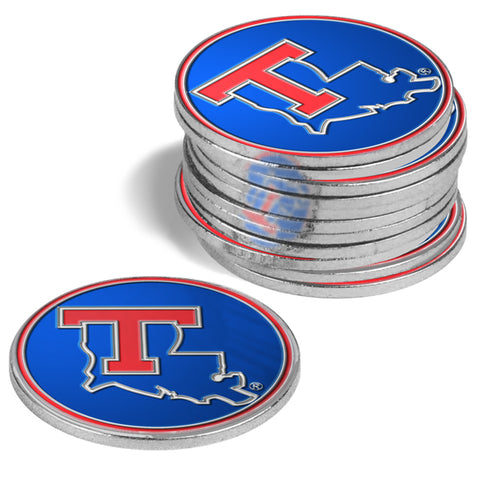 Louisiana Tech Bulldogs 12 Pack Ball Markers