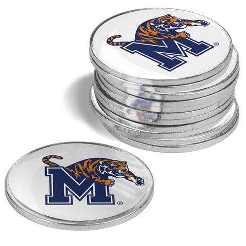 Memphis Tigers 12 Pack Ball Markers