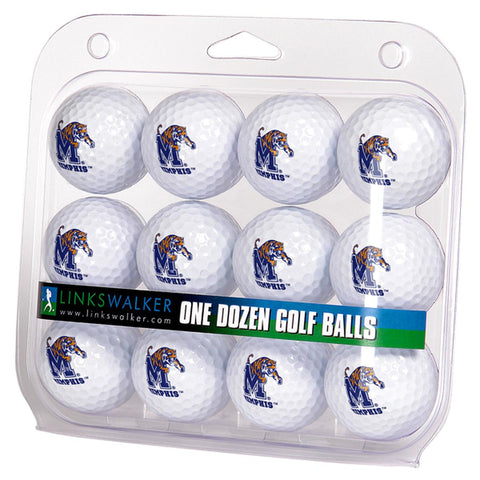 Memphis Tigers Dozen Golf Balls