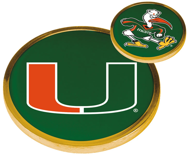 Miami Hurricanes Flip Coin