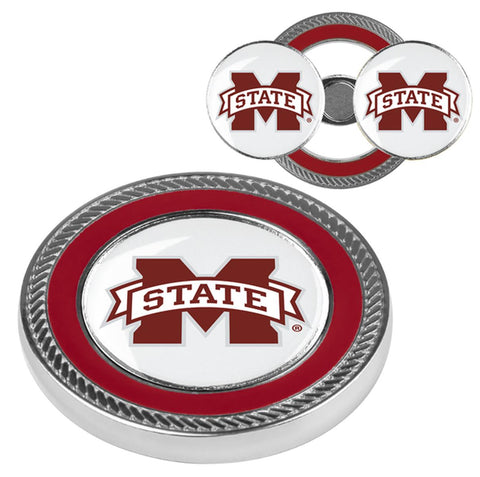 Mississippi State Bulldogs Challenge Coin / 2 Ball Markers