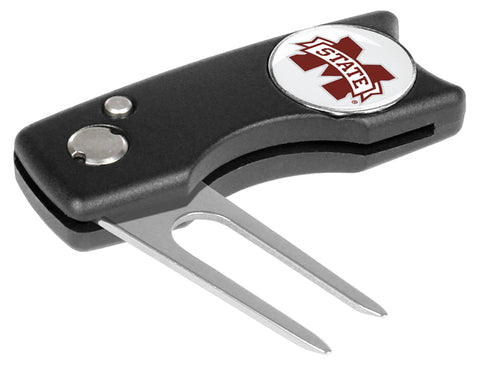 Mississippi State Bulldogs Spring Action Divot Tool