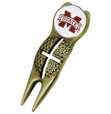 Mississippi State Bulldogs Crosshairs Divot Tool