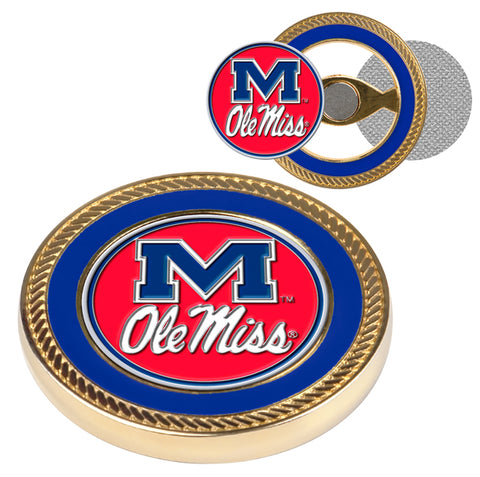 Mississippi Rebels   Ole Miss Challenge Coin / 2 Ball Markers