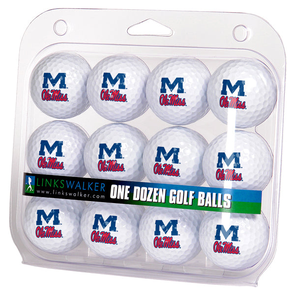 Mississippi Rebels   Ole Miss Dozen Golf Balls