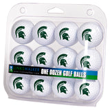 Michigan State Spartans Dozen Golf Balls