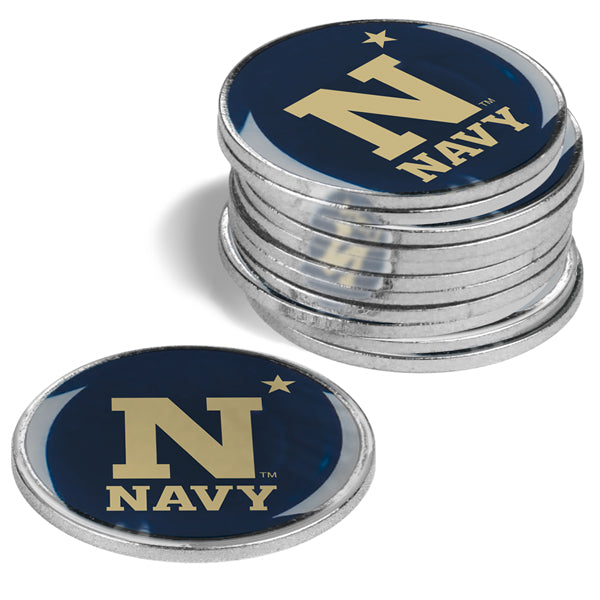 Naval Academy Midshipmen 12 Pack Ball Markers
