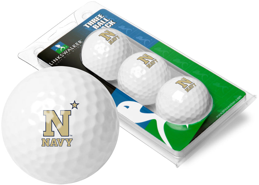 Naval Academy Midshipmen 3 Golf Ball Sleeve