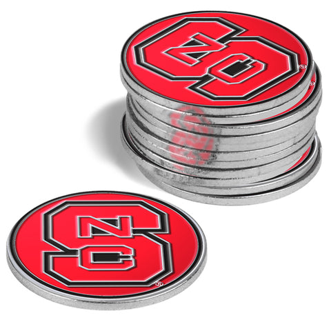NC State Wolfpack 12 Pack Ball Markers