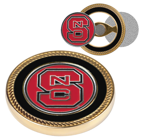 NC State Wolfpack Challenge Coin / 2 Ball Markers