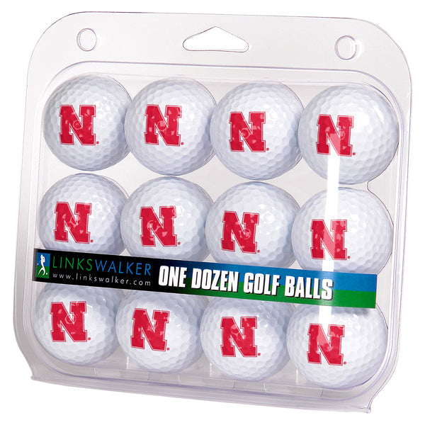 Nebraska Cornhuskers Dozen Golf Balls