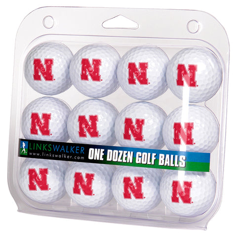 Nebraska Cornhuskers Dozen Golf Balls