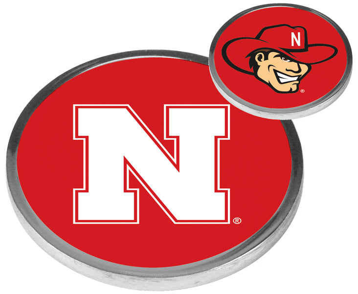 Nebraska Cornhuskers Flip Coin