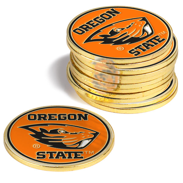 Oregon State Beavers 12 Pack Ball Markers