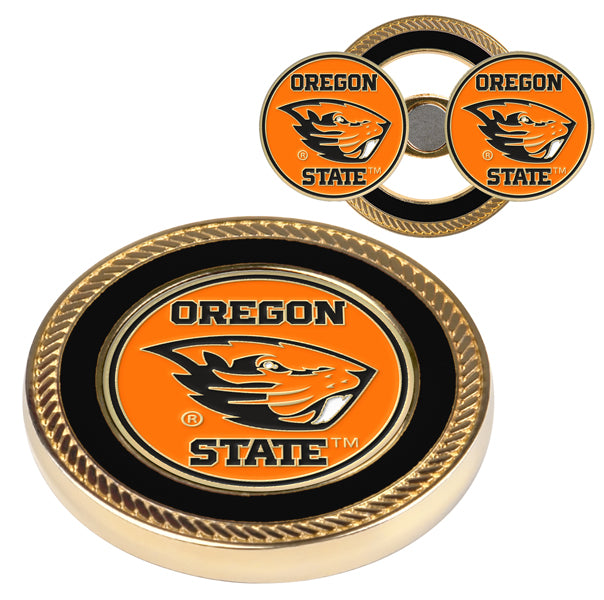 Oregon State Beavers Challenge Coin / 2 Ball Markers