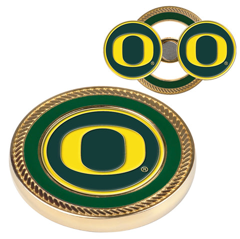 Oregon Ducks Challenge Coin / 2 Ball Markers