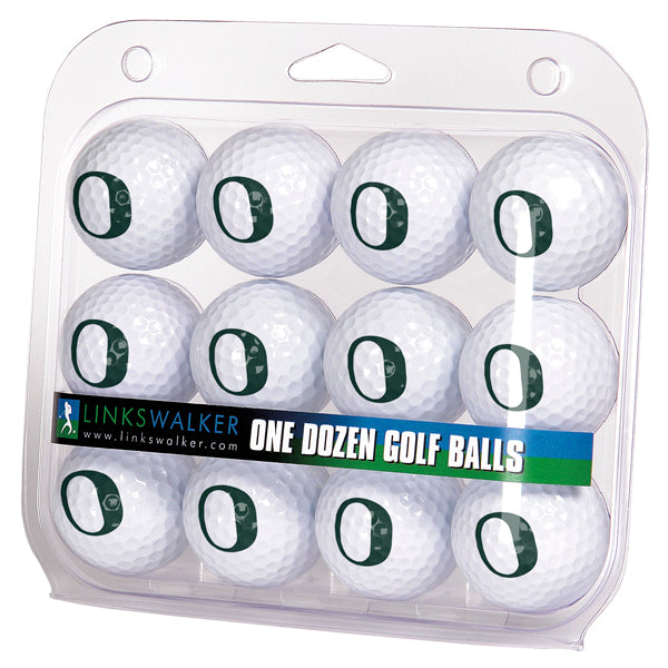 Oregon Ducks Dozen Golf Balls