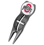 Ohio State Buckeyes Crosshairs Divot Tool  
