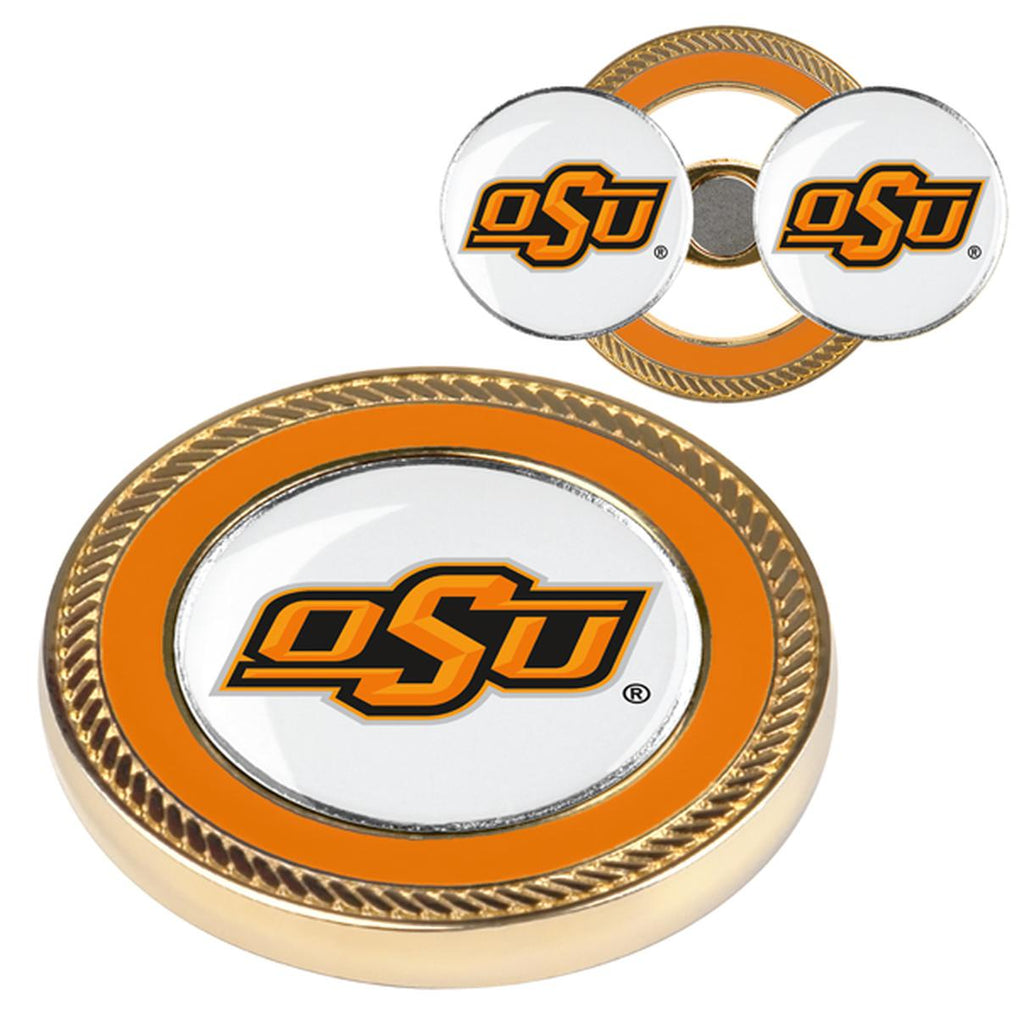 Oklahoma State Cowboys Challenge Coin / 2 Ball Markers