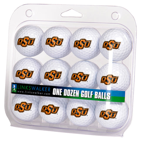 Oklahoma State Cowboys Dozen Golf Balls