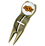 Oklahoma State Cowboys Crosshairs Divot Tool