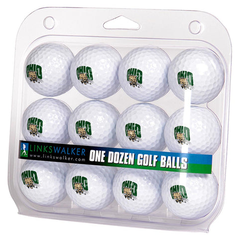 Ohio University Bobcats Dozen Golf Balls