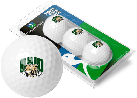 Ohio University Bobcats 3 Golf Ball Sleeve