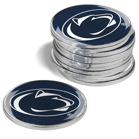 Penn State Nittany Lions 12 Pack Ball Markers