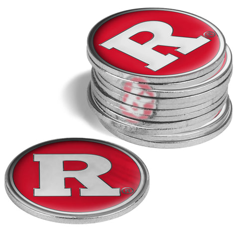 Rutgers Scarlet Knights 12 Pack Ball Markers