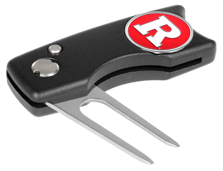 Rutgers Scarlet Knights Spring Action Divot Tool