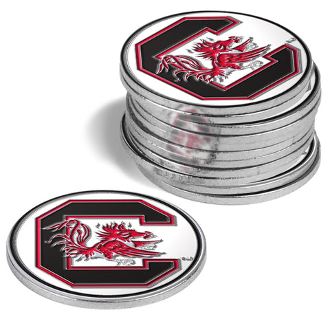 South Carolina Gamecocks 12 Pack Ball Markers