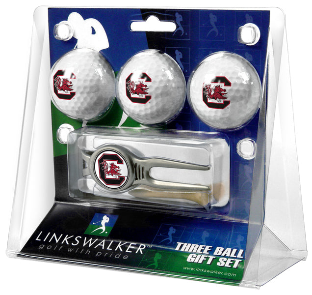 South Carolina Gamecocks Kool Tool 3 Ball Gift Pack