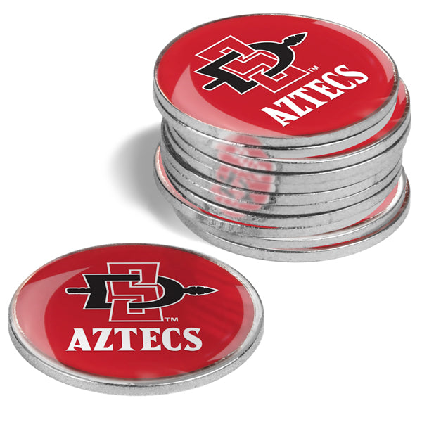 San Diego State Aztecs 12 Pack Ball Markers