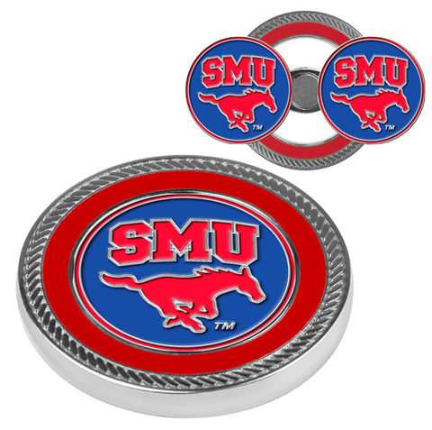 Southern Methodist University Mustangs Challenge Coin / 2 Ball Markers