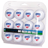Southern Methodist University Mustangs Dozen Golf Balls
