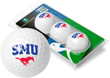 Southern Methodist University Mustangs 3 Golf Ball Sleeve