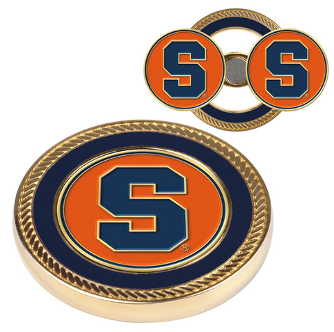 Syracuse Orange Challenge Coin / 2 Ball Markers