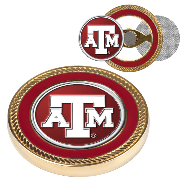 Texas A&M Aggies Challenge Coin / 2 Ball Markers
