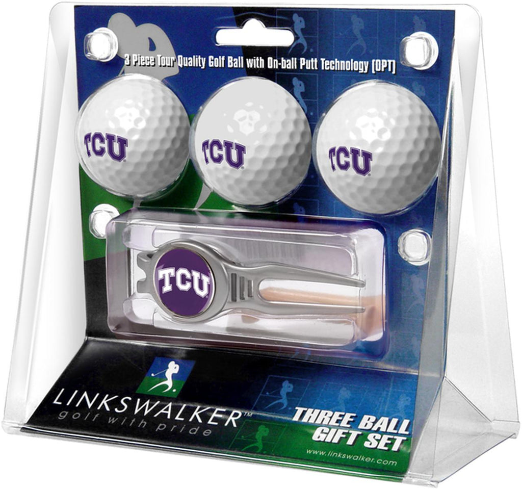 Texas Christian Horned Frogs Kool Tool 3 Ball Gift Pack