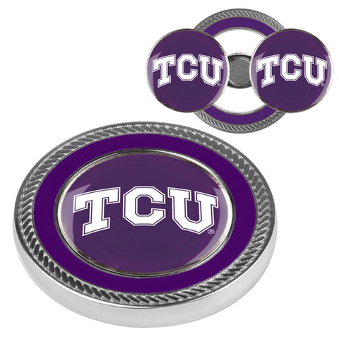 Texas Christian Horned Frogs Challenge Coin / 2 Ball Markers