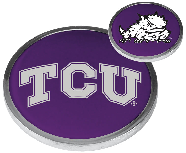 Texas Christian Horned Frogs Flip Coin