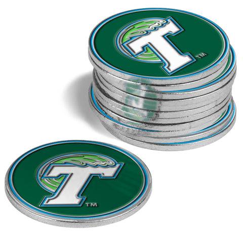 Tulane University Green Wave 12 Pack Ball Markers
