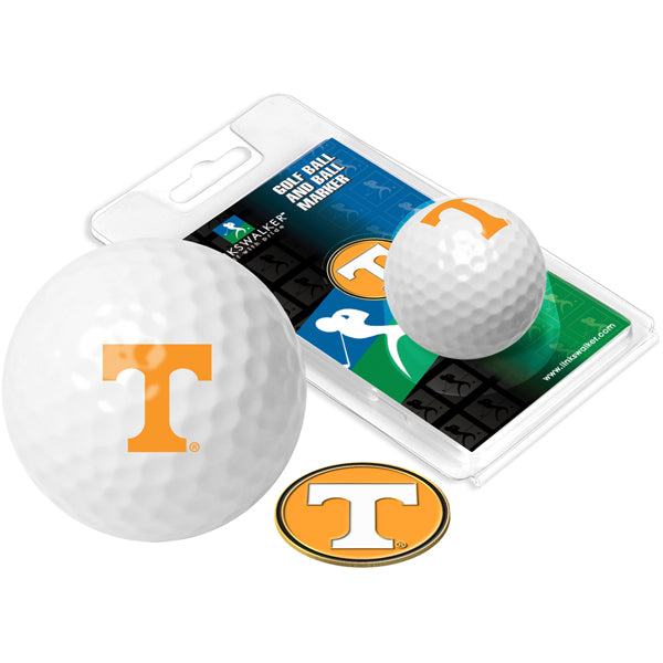 Tennessee Volunteers Golf Ball One Pack with Marker