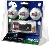 Troy Trojans Spring Action Divot Tool 3 Ball Gift Pack