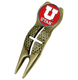 Utah Utes Crosshairs Divot Tool
