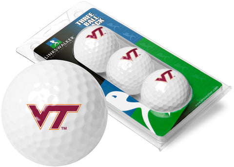 Virginia Tech Hokies 3 Golf Ball Sleeve