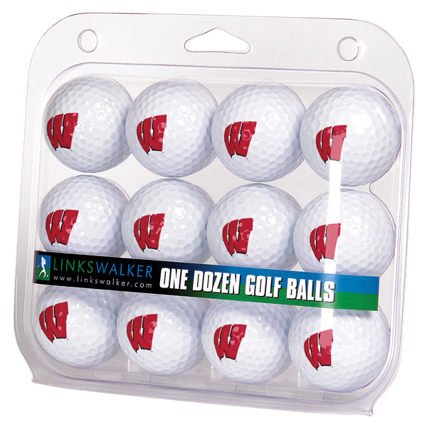 Wisconsin Badgers Dozen Golf Balls
