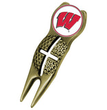 Wisconsin Badgers Crosshairs Divot Tool